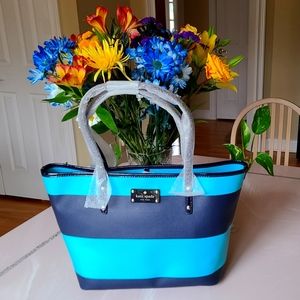 NWT Kate Spade Small Harmony Boutique Stripes Shoulder Bag/Tote
